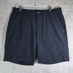 Vuori Meta Shorts Mens Size 36 Navy Blue Chinos Performance Stretch V379 8”